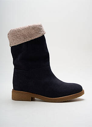 Bottines/boots talon bas talon plat jusqu'à 3cm bleu GADEA femme