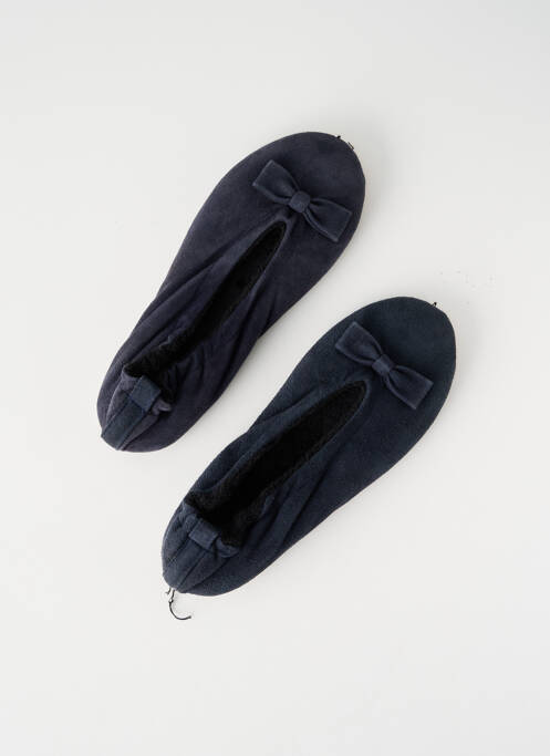 Chaussons/Pantoufles bleu GLOVE STORY pour femme