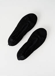 Chaussons/pantoufles semelle extérieure cuir talon plat jusqu'à 3cm noir GLOVE STORY femme