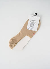 Chaussettes beige CLOVIS & CLOTHILDE pour homme seconde vue