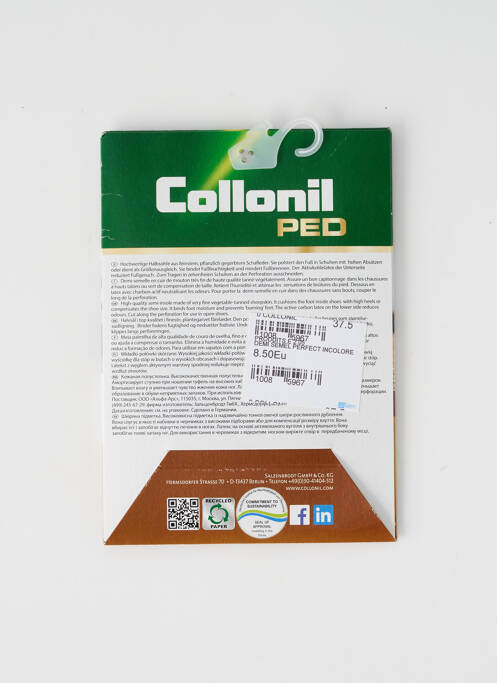 Semelles marron COLLONIL pour femme