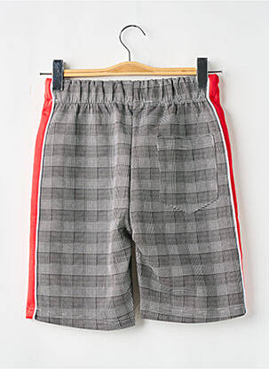 Bermuda taille élastique taille normale gris ZAYNE homme