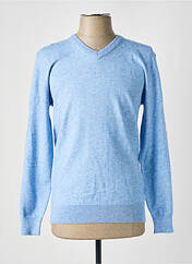 Pull bleu YVES ENZO pour homme seconde vue