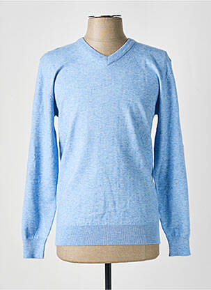 Pull bleu YVES ENZO pour homme