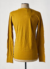 T-shirt jaune MADE IN ITALY pour homme seconde vue