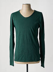 T-shirt vert MADE IN ITALY pour homme seconde vue