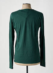 T-shirt vert MADE IN ITALY pour homme seconde vue