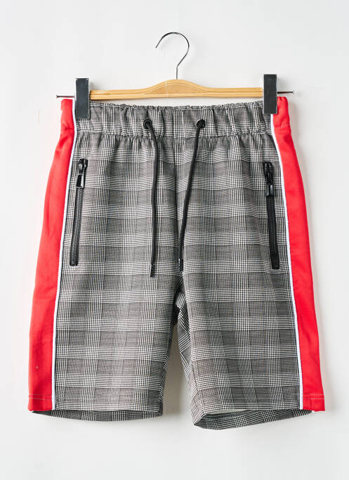 Bermuda taille élastique taille normale gris ZAYNE homme