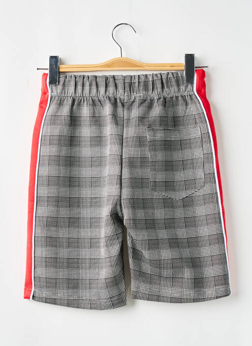 Bermuda taille élastique taille normale gris ZAYNE homme