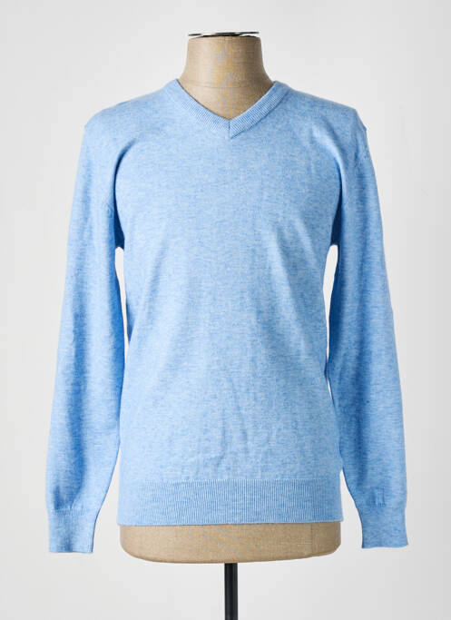 Pull bleu YVES ENZO pour homme