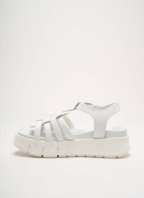 Sandales/Nu pieds blanc NERO GIARDINI pour femme