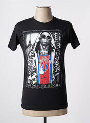 T-shirt noir FAMOUS pour homme seconde vue