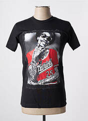 T-shirt noir FAMOUS pour homme seconde vue