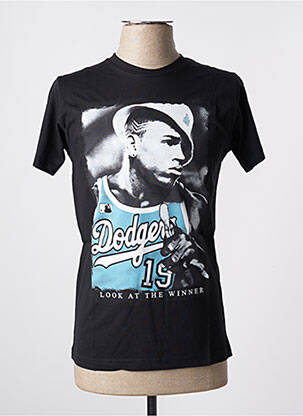 T-shirt noir FAMOUS pour homme