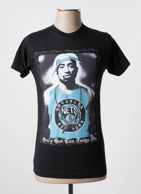 T-shirt noir FAMOUS pour homme