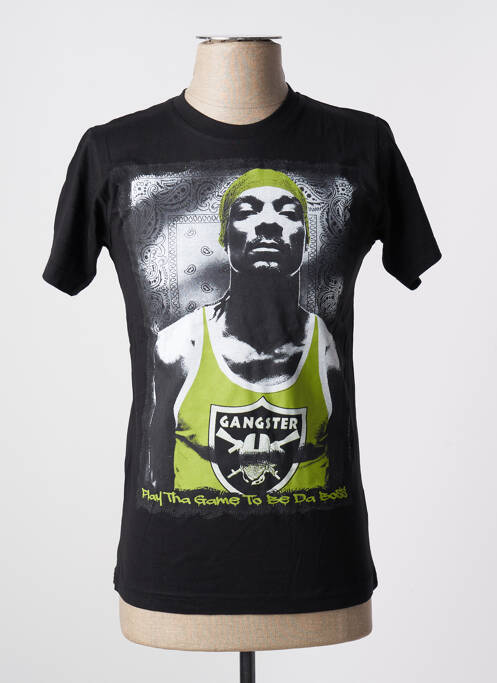 T-shirt noir FAMOUS pour homme