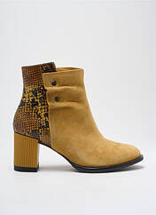 Bottines/Boots jaune SOFTWAVES pour femme seconde vue