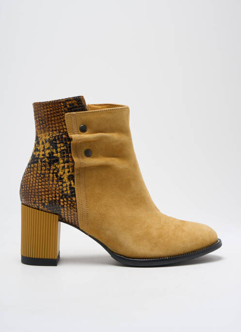 Bottines/Boots jaune SOFTWAVES pour femme