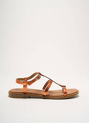 Sandales/Nu pieds orange CARLA TORTOSA pour femme