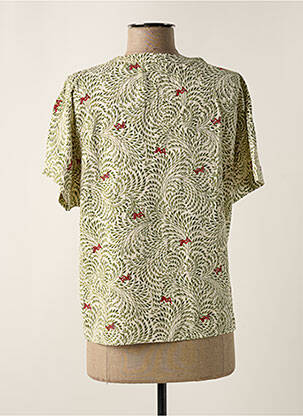 Blouse manches courtes manches courtes vert VILA femme