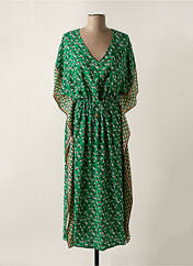 Robe longue vert LOLA ESPELETA pour femme seconde vue