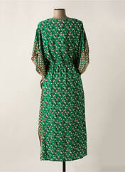 Robe longue vert LOLA ESPELETA pour femme seconde vue