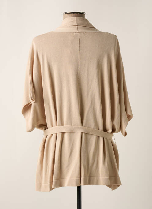 Gilet manches courtes beige TIFFOSI pour femme