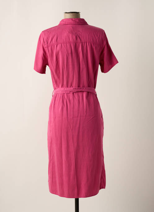 Robe mi-longue rose VILA pour femme