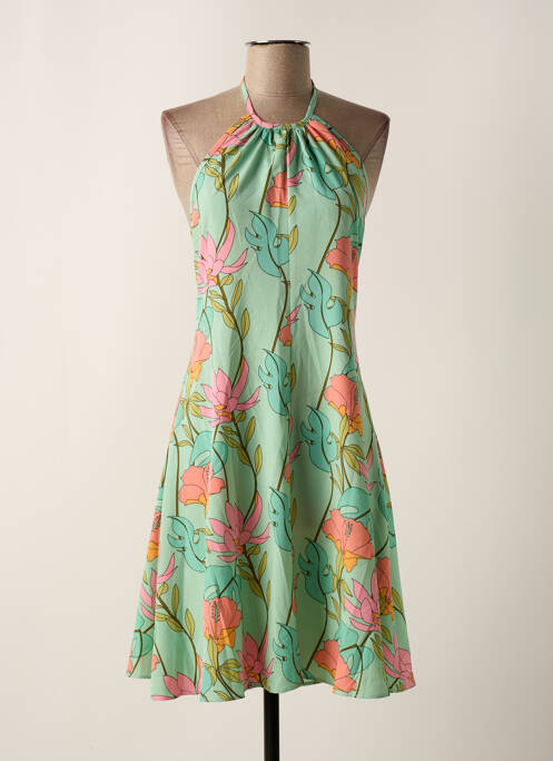 Robe mi-longue vert MOLLY BRACKEN pour femme