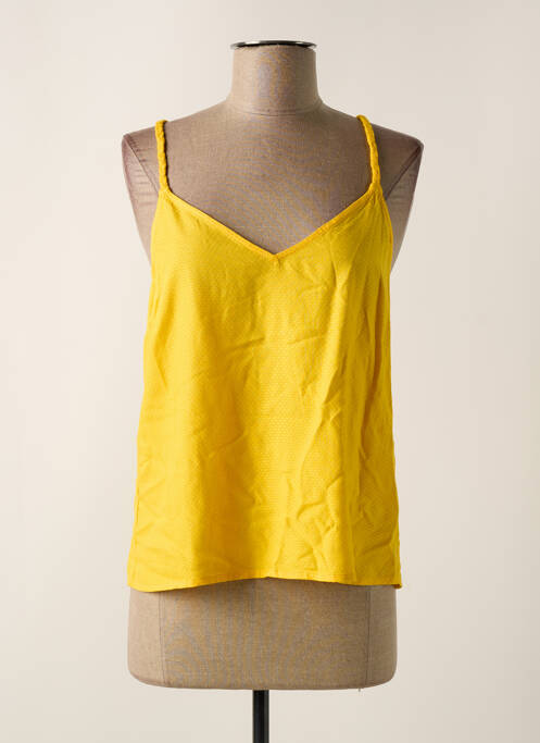 Top jaune VILA pour femme