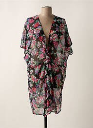 Robe de plage coupe fluide noir MOLLY BRACKEN femme
