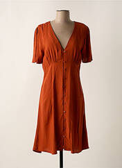 Robe mi-longue orange B.YOUNG pour femme seconde vue