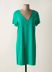 Robe mi-longue vert VILA pour femme seconde vue