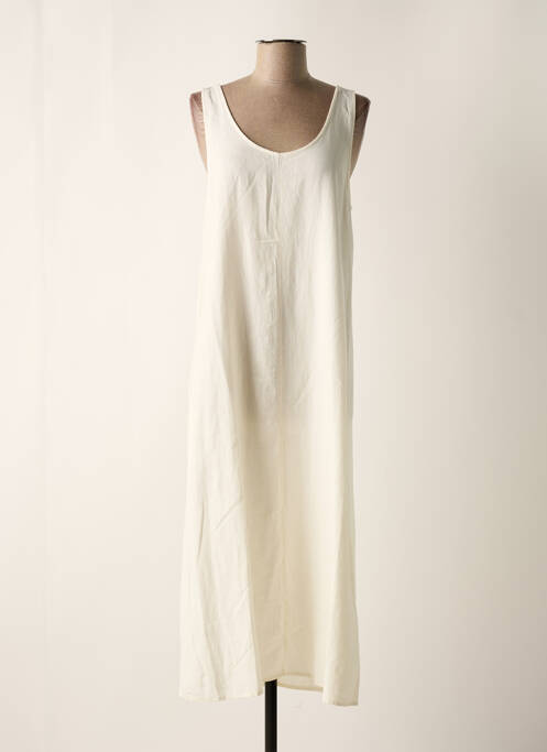 Robe longue beige B.YOUNG pour femme