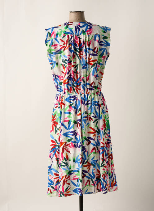 Robe mi-longue blanc MOLLY BRACKEN pour femme