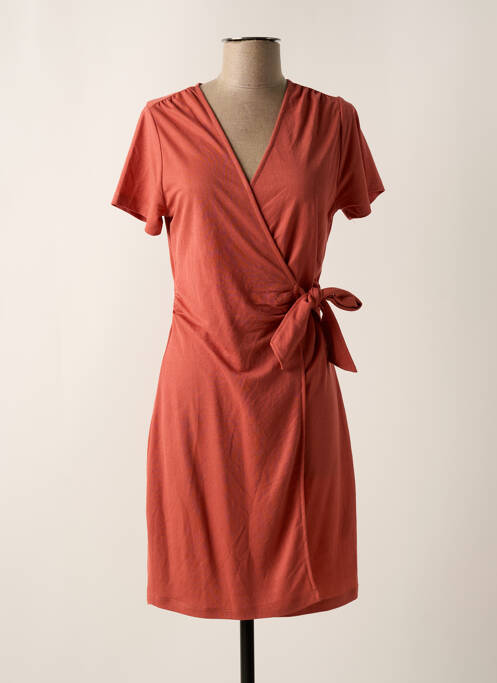 Robe mi-longue orange TIFFOSI pour femme