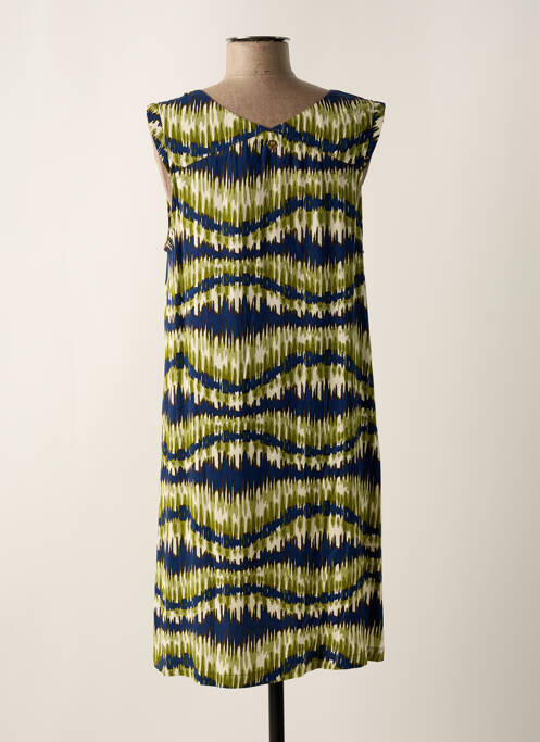 Robe mi-longue vert LOLA ESPELETA pour femme