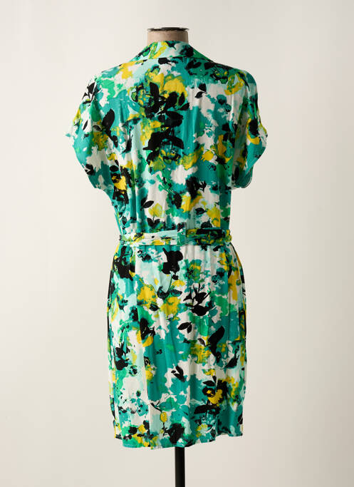 Robe mi-longue vert VILA pour femme