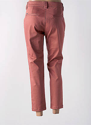 Pantalon 7/8 stretch taille normale rose fonce SALSA femme