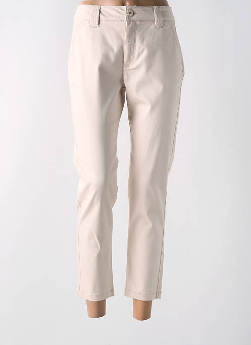 Pantalon 7/8 beige SALSA pour femme