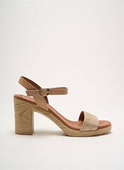 Sandales/Nu pieds beige EVA FRUTOS pour femme seconde vue