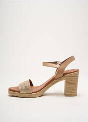 Sandales/Nu pieds beige EVA FRUTOS pour femme seconde vue