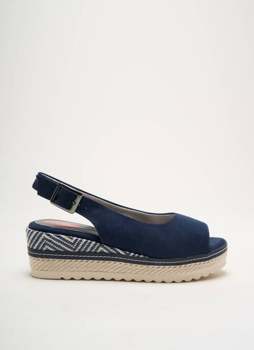 Sandales/Nu pieds bleu JANA pour femme