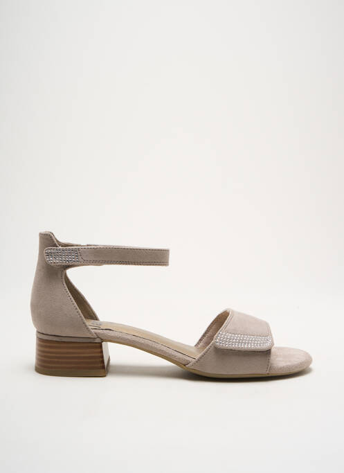 Sandales/Nu pieds gris JANA pour femme