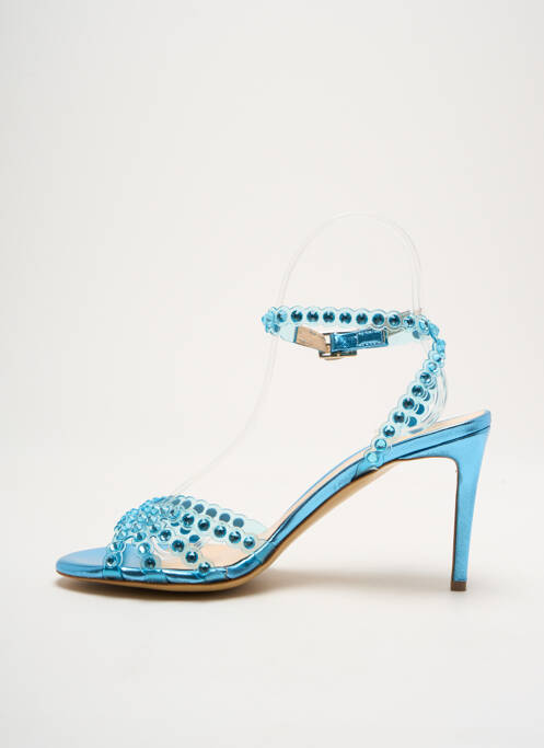 Sandales/nu pieds talon aiguille talon de 4 à 6cm bleu DE GRENELLE femme