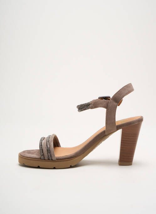 Sandales/Nu pieds gris MAM'ZELLE pour femme