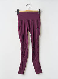 Legging effet matière satinée taille haute violet OCEANS APART femme