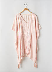 Tunique manches longues rose SANS MARQUE pour femme seconde vue