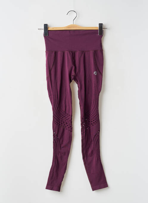 Legging effet matière satinée taille haute violet OCEANS APART femme