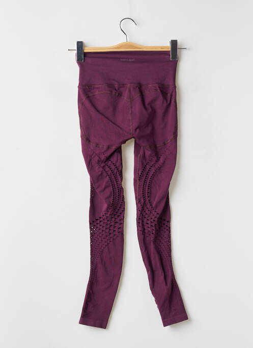 Legging effet matière satinée taille haute violet OCEANS APART femme